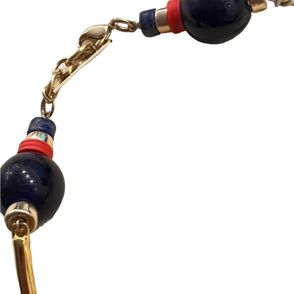 Lizzie Fortunato Gold Pyramid Necklace - Picture 4 of 5